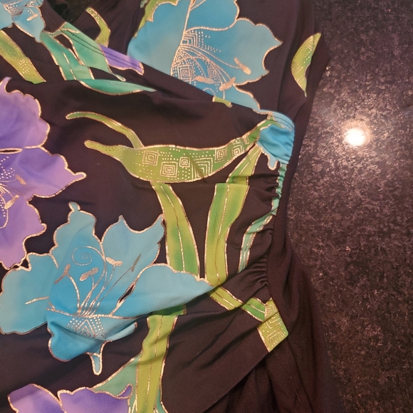 Longitude Womens 1 piece swimsuit 22W - Picture 3 of 10